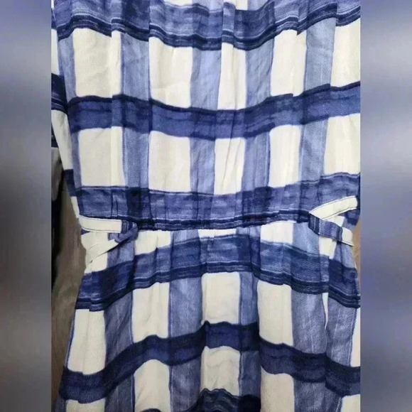 Maeve Anthropologie Devery Plaid Mini Belted Dress Small Women's - Picture 13 of 15